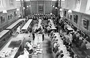 David Lewis Hodgson: Refectory at Trinity College, Cambridge University
