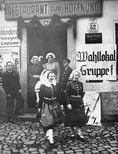 Liberec: Referendum in the region of Reichenberg, 1938