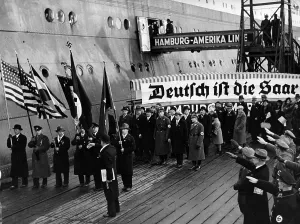 Hitherto: Referendum in the Saarland, 1935