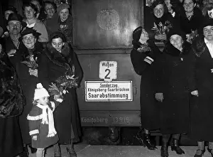 Referenda: Referendum in the Saarland, 1935