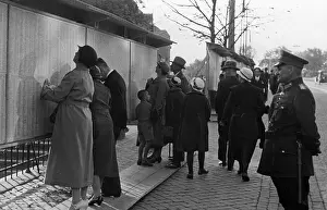Posted: Referendum in the Saarland, 1935