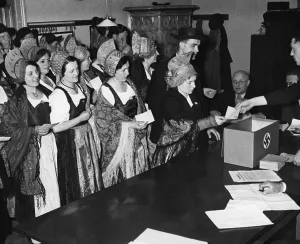 Ballot: Referendum in Spitz an der Donau, 1938