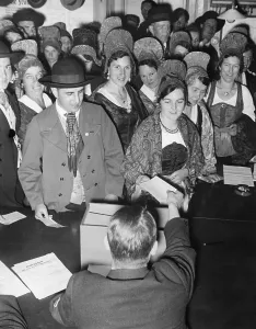 Polling: Referendum in Spitz an der Donau, 1938