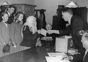 Polling: Referendum in Spitz an der Donau, 1938