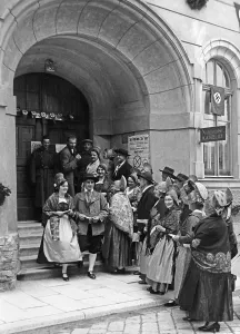 Polling: Referendum in Spitz an der Donau, 1938