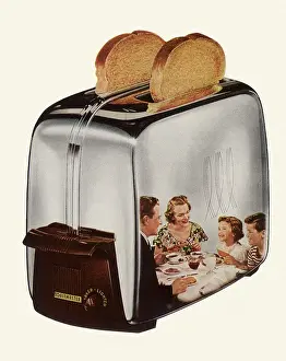 Households: Reflection in Toaster