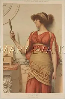 Godward: Reflections, by J. W. Godward