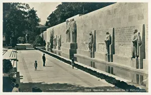 Cromwell: Reformation Monument, Geneva, Switzerland