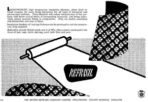 Insulation: Refrasil High Temperature Insulation Blankets