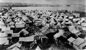 Armenians: Refugee camp in Beirut, probably for Armenians