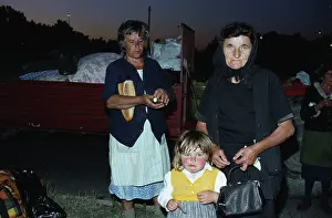 Belgrade: Refugees from Serbian Krajina
