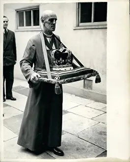 Deanery: Regalia procession at Westminster Abbey, London