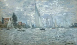 Argenteuil: Regatta at Argenteuil ' sailing boats