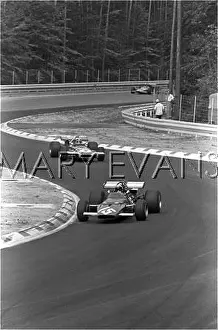Chicane: Regazzoni in Ferrari, German GP, Hockenheim