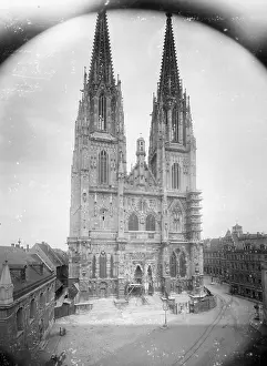Canons: Regensburg Cathedral, around 1900