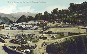 Regiment on the Parade Ground - Chakrata