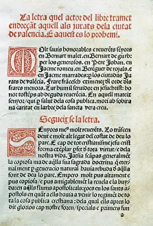Calligraphy: Regiment of the public thing (Regiment de la cosa publica) b