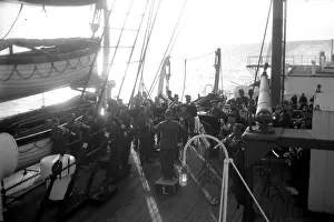 Regimental: Regimental Band on board a ship