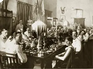 Regimental: Regimental lunch, Mhow, India