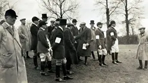 Greenacre: Regimental Point to Point event at Icomb, Gloucestershire