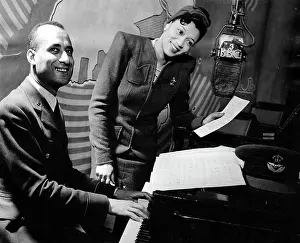 Bandleader: Reginald Foresythe and Elisabeth Welch broadcasting for BBC