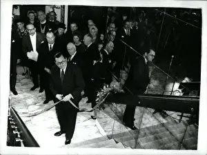 Penthouse: Reginald Maudling opens Carlton Towers Hotel, London