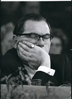Maudling: Reginald Maudling at party conference, Brighton