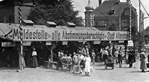 Eligible: Registration location for the referendum in East Prussia