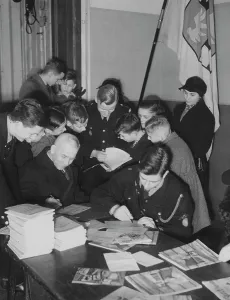 Fill: Registration office of the Jungvolk in Berlin, 1939