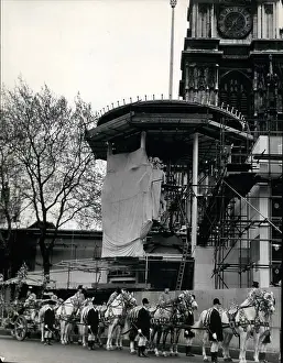Battledress: Rehearsal for Coronation procession, London