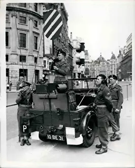 Battledress: Rehearsal for Coronation procession, London