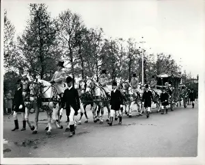 Battledress: Rehearsal for Coronation procession, London