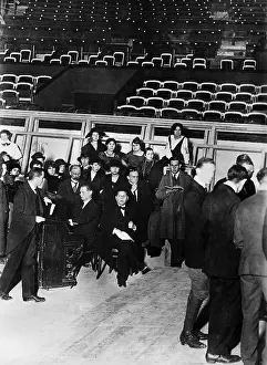 Schauspielhaus: Rehearsal under Max Reinhardt, 1919