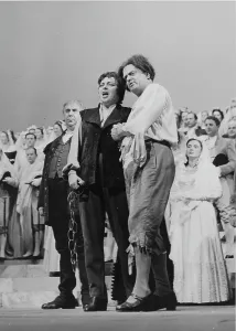 Modl: Rehearsal for the opening of the Vienna State Opera