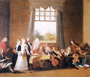 The Rehearsal of an Opera
