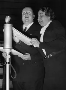 Rehearsals: Rehearsals of the opera Genoveva, 1936