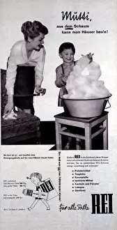 Detergents: Rei Universal detergent advert