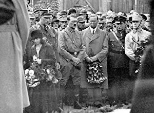 Helldorf: Third Reich - Funeral Gatschke 1932