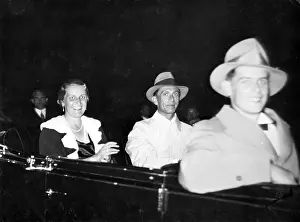 Stepson: Reich Minister Dr. Josef Goebbels, his wife Magda Goebbels a
