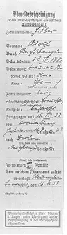 Naturalization: Third Reich - Naturalization Hitler 1933