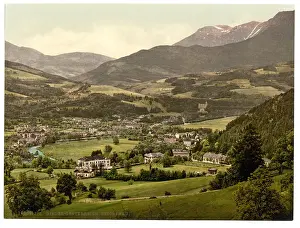 Reichenau: Reichenau, general view, Lower Austria, Austro-Hungary
