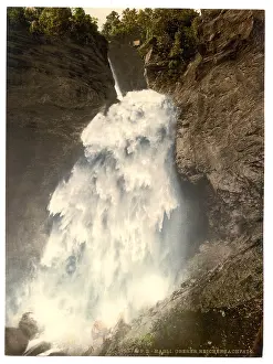 Reichenbach: Reichenbach, the Upper Falls, Bernese Oberland, Switzerland