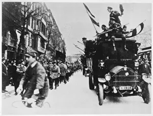 Motorised: REICHSBANNER MARCHERS
