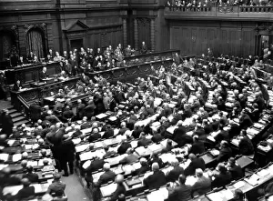 Implementation: Reichstag at the adoption of the Young Plan, 1930
