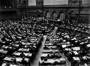 Constituent: Reichstag during the constituent session, 1920