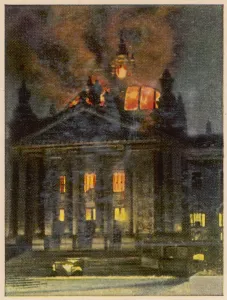 Imposing: REICHSTAG FIRE 1933
