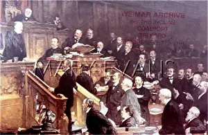 Deliberations: REICHSTAG PARLIAMENT