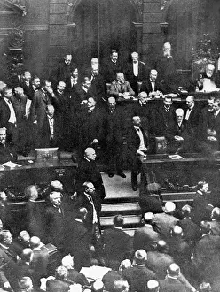 Hhistoric: Reichstag session on 10th of July in 1909