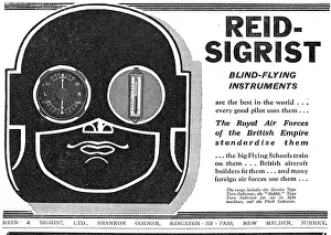 Sigrist: Reid & Sigrist Aircraft Blind flying Instruments