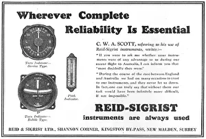 Sigrist: Reid & Sigrist Aircraft Instruments